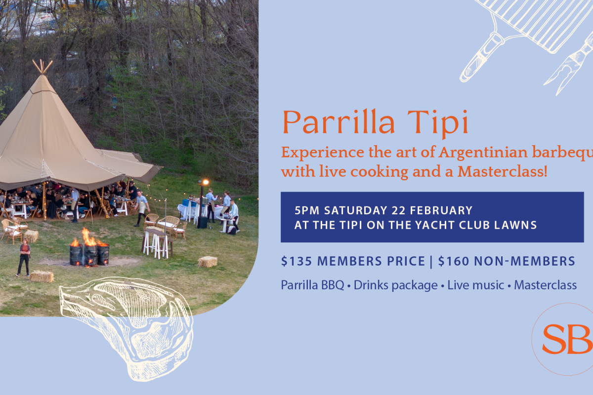 Parrilla Tipi on Yacht Club Lawns